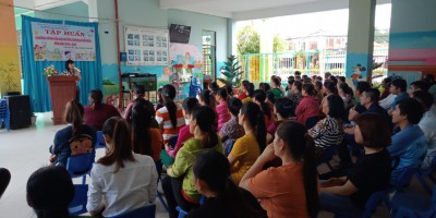 Phụ huynh tham gia tập huấn