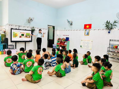 Tuần thứ hai yêu thương của các bé trường mầm non Chánh Phú Hoà năm học 2025-2026