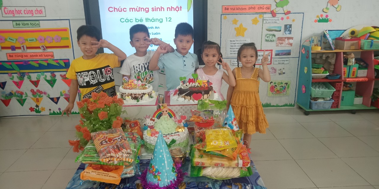 Sinh nhật Bé trong tháng 12/2019