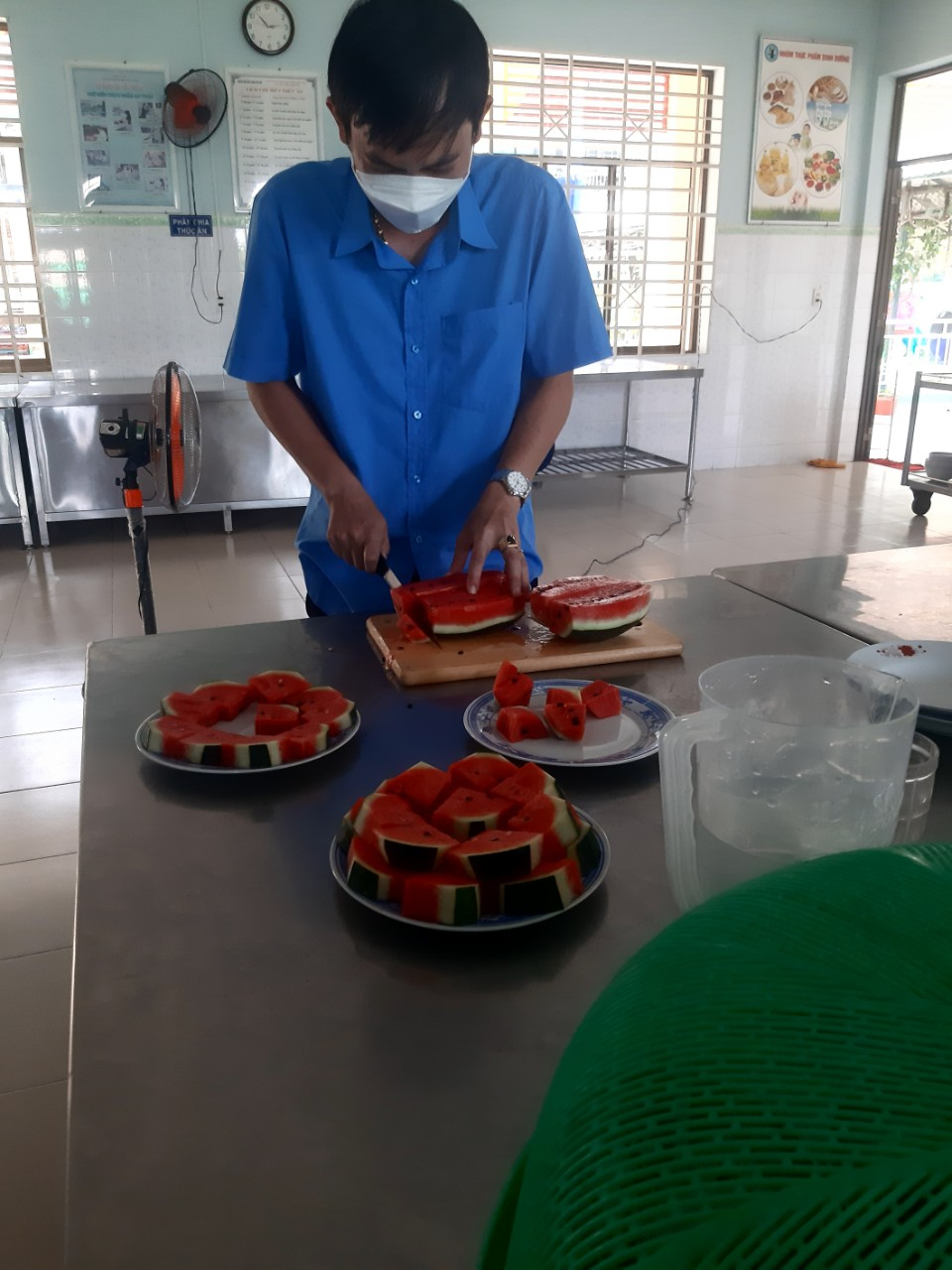 Bảo vệ nấu ăn Tuấn