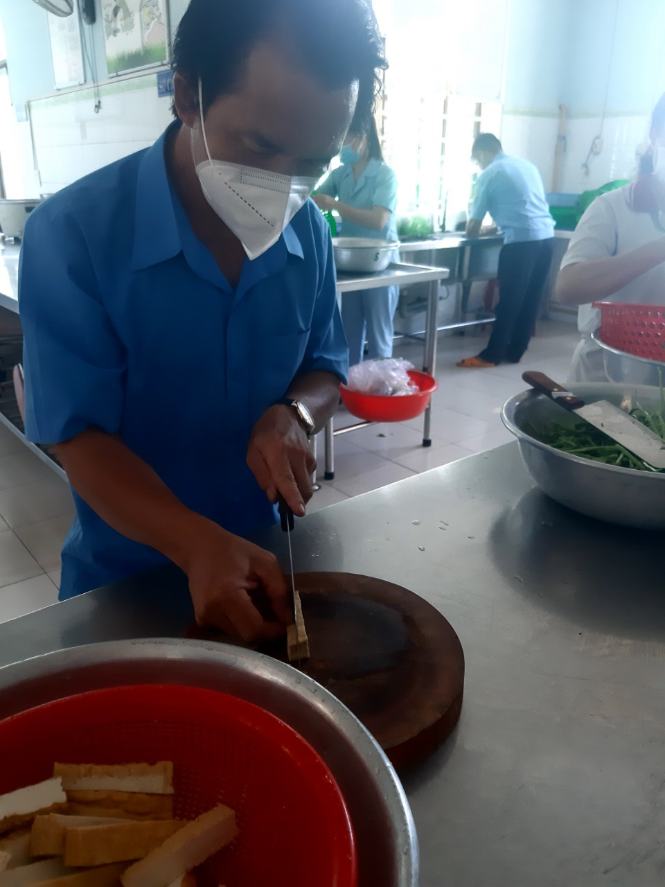 BV trổ tài nấu ăn