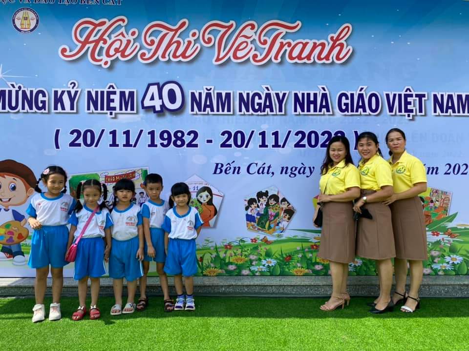 HỘI THI VẼ TRANH CHÀO MỪNG KN 40 NĂM NGÀY NHÀ GIÁO VIỆT NAM