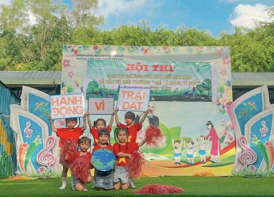 HỘI THI CHUYÊN ĐỀ "ỨNG PHÓ BIẾN ĐỔI KHÍ HẬU VÀ BẢO VỆ MÔI TRƯỜNG"