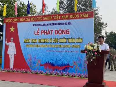 HƯỞNG ỨNG  LỄ PHÁT ĐỘNG NGÀY CHẠY OLYMPIC